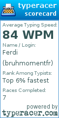 Scorecard for user bruhmomentfr