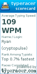 Scorecard for user cryptopulse