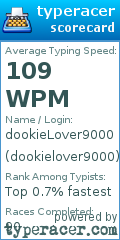 Scorecard for user dookielover9000