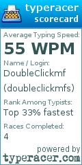 Scorecard for user doubleclickmfs