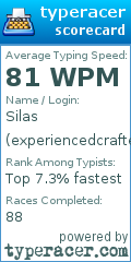 Scorecard for user experiencedcrafter
