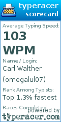 Scorecard for user omegalul07