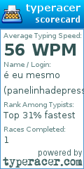 Scorecard for user panelinhadepressao