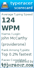 Scorecard for user providerone