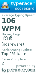 Scorecard for user scareware
