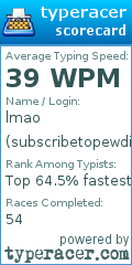 Scorecard for user subscribetopewdiepie69